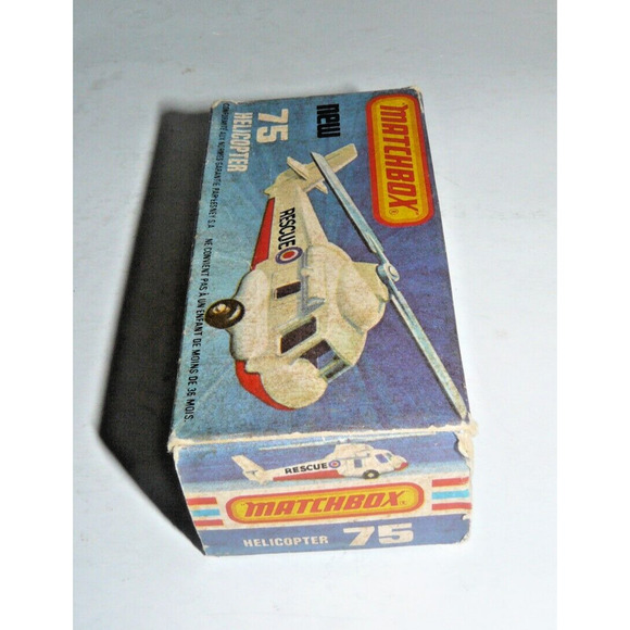 Matchbox Superfast No.75 Helicopter 1976 Mint Condition Die Cast Vehicle - Picture 5 of 12